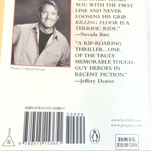 3 For $13! Jack Reacher THE KILLING FLOOR Paperback Book - Picture 9 of 10